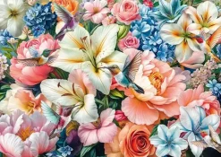 Schmidt : Flowers in Pastel (1000)