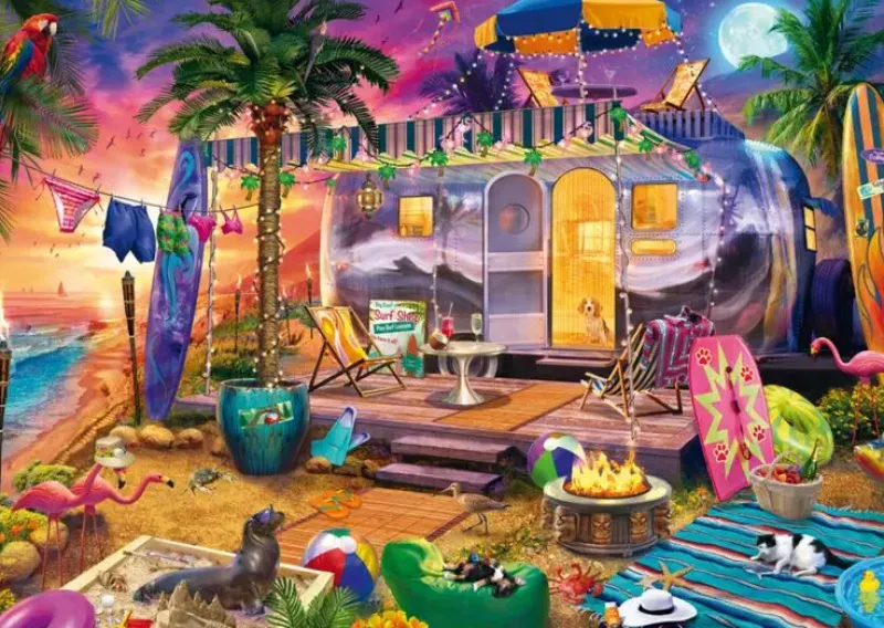 Schmidt : Jeff Haynie- A Mobile Home by the Beach (1000)