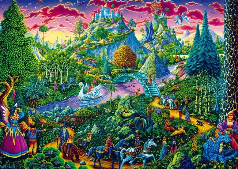 Schmidt : Michael Fishel - Fantastic Fary World (1000)