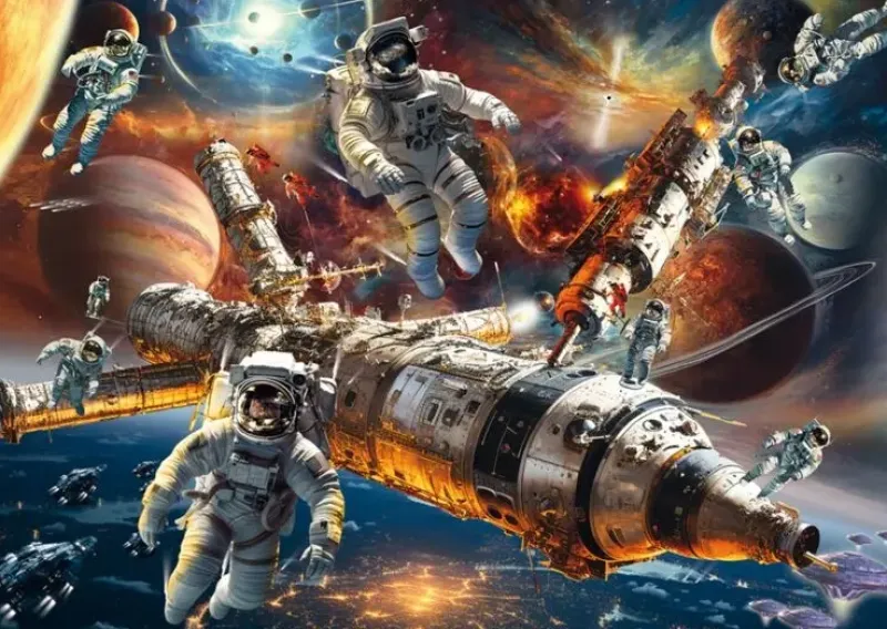 Schmidt : Michele Farella - Galactic Magic, Weightless in Space (1000)