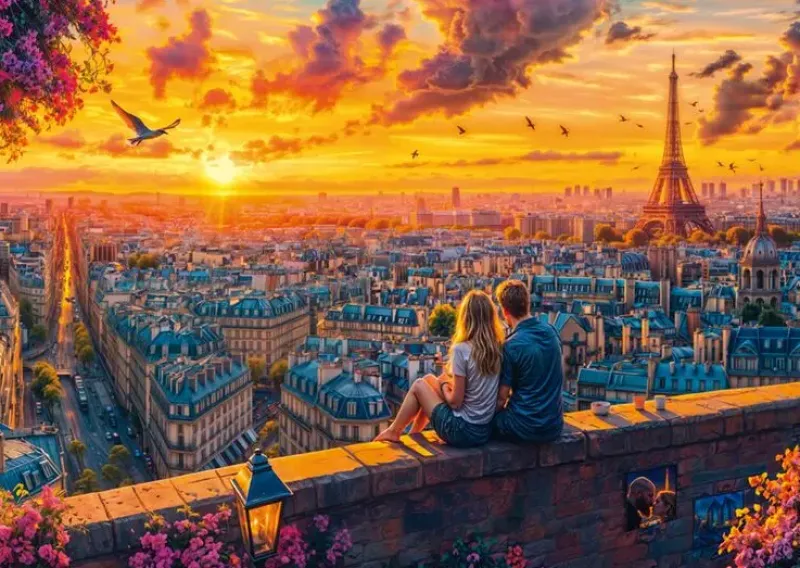 Schmidt : Michele Farella - Paris Rooftop Whispers (1000)