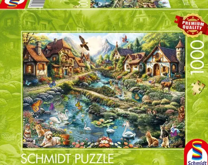 Schmidt : Michele Farella - Village on the Edge of the Forest (1000)
