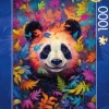 Schmidt : Panda in a Rainbow-Coloured Forest (1000)