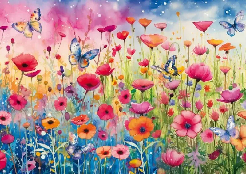 Schmidt : Poppy Field (1000)