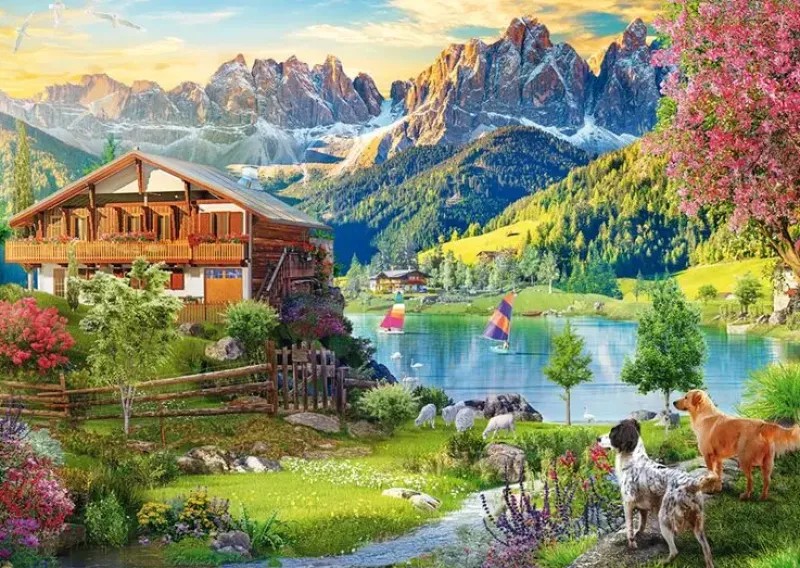 Schmidt : Relaxing in the Dolomites (1000)