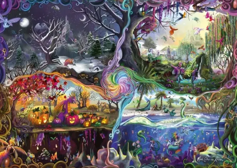 Schmidt : Rose Cat Khan - Portal of the Four Realms (1000)