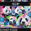 Schmidt : Sheena Pike - Rainbow Pandas (1000)