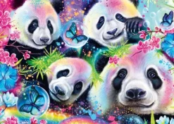 Schmidt : Sheena Pike - Rainbow Pandas (1000)