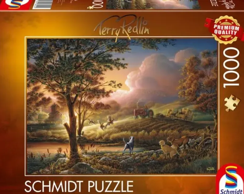 Schmidt : Terry Redlin - Harvest in the Glow of the Sun (1000)
