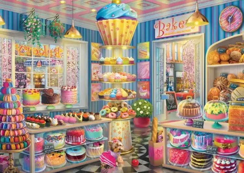 Schmidt : The Brightly Coloured Bakery (1000)
