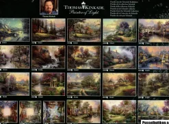 Schmidt : Thomas Kinkade - Painter of Light, Country Living (1000)