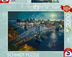 Schmidt : Thomas Kinkade Studios - Moonlight Over Manhattan (2000)