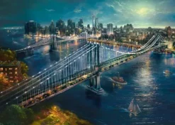 Schmidt : Thomas Kinkade Studios - Moonlight Over Manhattan (2000)