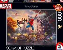 Schmidt : Thomas Kinkade Studios - Marvel, Spider-Man and Friends: The Ultimate Alliance (1000)
