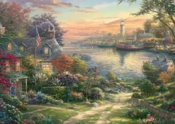 Schmidt : Thomas Kinkade Studios - New England Harbour (1000)