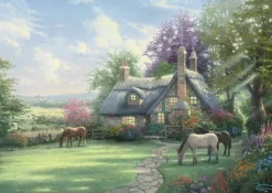 Schmidt : Thomas Kinkade, Studios - A Perfect Summer Day (500)