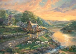 Schmidt : Thomas Kinkade Studios - Daybreak at Emerald Valley (1000)