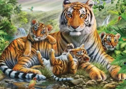 Schmidt : Tiger and Cubs (1000)