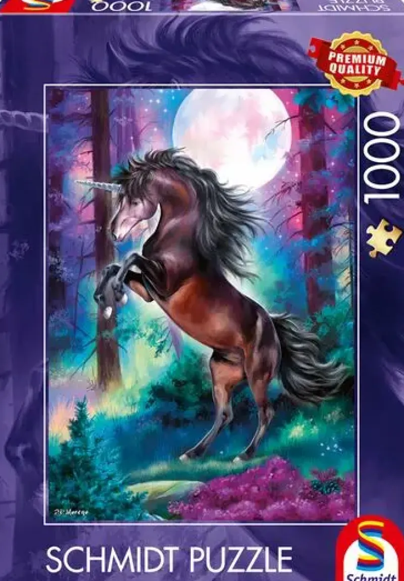 Schmidt : Unicorn in Full Moon (1000)