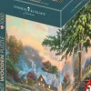 Schmidt : Wooden Träpussel - Thomas Kinkade Studios, Simpler Times II (1000)
