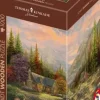Schmidt : Wooden Träpussel - Thomas Kinkade Studios, Sierra Paradise (1000)