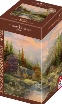 Schmidt : Wooden Träpussel - Thomas Kinkade Studios, Sierra Paradise (1000)
