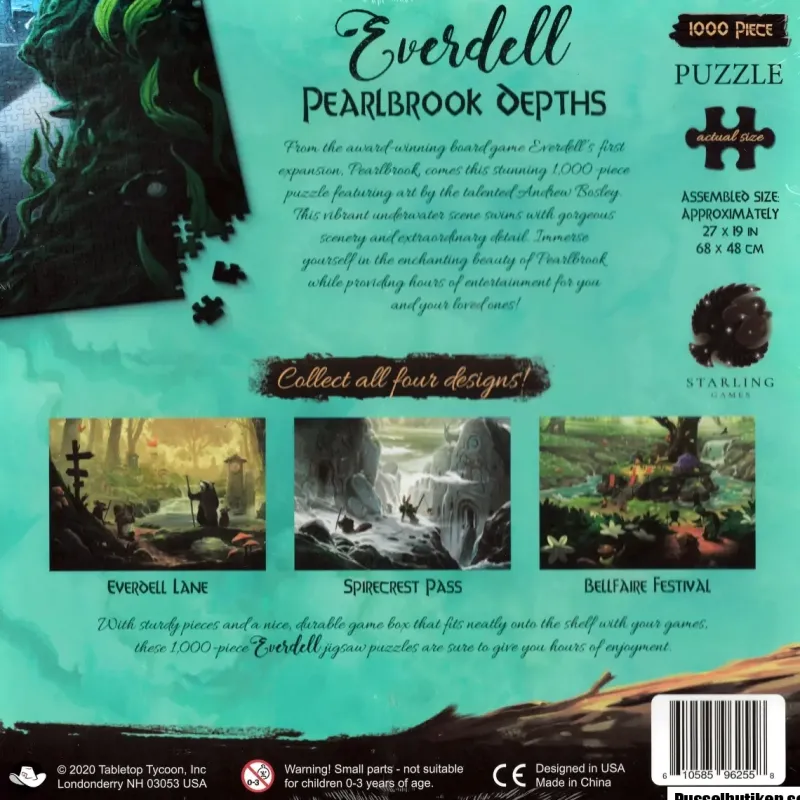 Övriga Starling Games: Everdell - Pearlbrook Depths (1000)