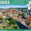 Svenskapussel : Borås - Viskan från ovan (1000)