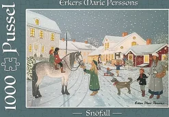Svenskapussel : Erkers Marie Persson - Snöfall (1000)