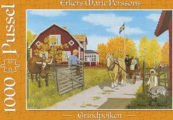 Svenskapussel : Erkers Marie Persson - Grindpojken (1000)