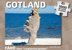 Svenskapussel : Gotland - Fårö, Rauk Langhammarsgubben (1000)