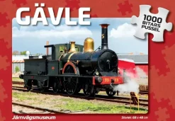 Svenskapussel : Gävle - Järnvägsmuseum (1000)