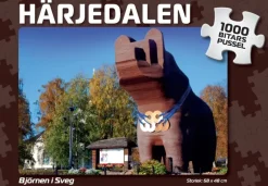 Svenskapussel : Härjedalen - Björnen i Sveg (1000)