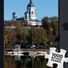 Svenskapussel : Härnösand - Domkyrkan från vattnet (1000)
