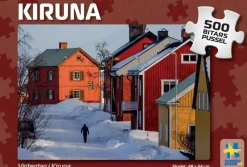 Svenskapussel : Kiruna - Vinterdag i Kiruna (500)