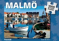 Svenskapussel : Malmö - Fiskebåt (1000)