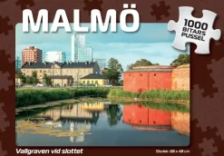 Svenskapussel : Malmö - Vallgraven vid Slottet (1000)