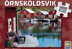 Svenskapussel : Örnsköldsvik - Båthus i Bönhamn (1000)