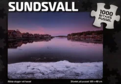 Svenskapussel : Sundsvall - Röda Stugor Vid Havet (1000)