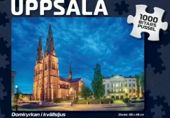 Svenskapussel : Uppsala - Domkyrkan i Kvällsljus (1000)