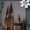 Svenskapussel : Uppsala - Domkyrkan en Vinterkväll (1000)