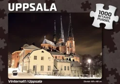 Svenskapussel : Uppsala - Vinternatt i Uppsala (1000)