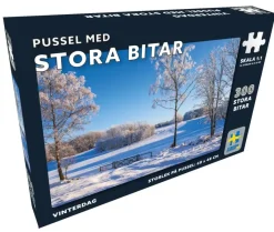 Svenskapussel : Vinterdag - stora bitar (300)
