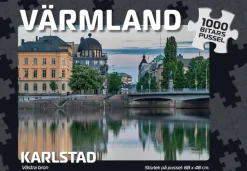 Svenskapussel : Värmland - Karlstad, Västra Bron (1000)