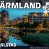 Svenskapussel : Värmland - Karlstad, Klarälven (1000)