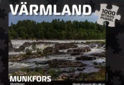 Svenskapussel : Värmland - Munkfors, Munkforsen (1000)