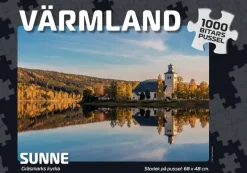 Svenskapussel : Värmland - Sunne, Gräsmarks Kyrka (1000)