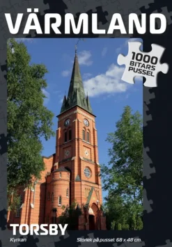 Svenskapussel : Värmland - Torsby, Kyrkan (1000)