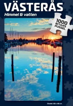Svenskapussel : Västerås - Himmel & Vatten (1000)