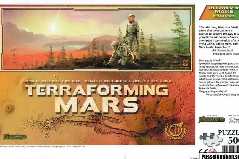 Trefl : FryxGames - Terraforming Mars, Plantation (500)